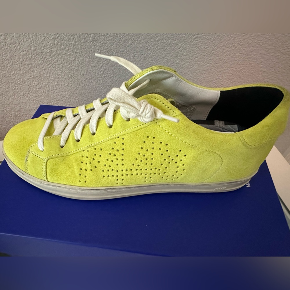 P448 John Platform Sneaker in Sunshine - Picture 13 of 13